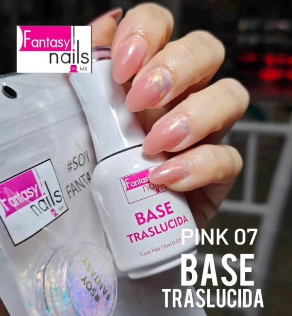 Base traslucida pink 07 fantasy