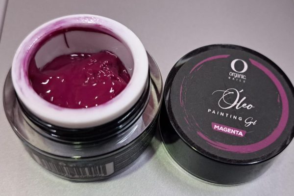 Oleo gel paintig Magenta organic