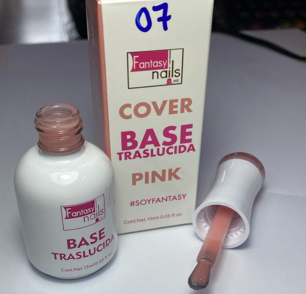 Cover pink base traslucida #07 Fantasy 15ml