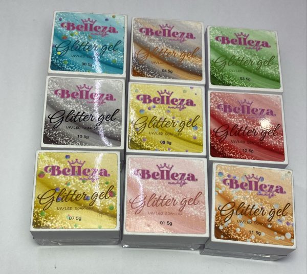 Glitter gel Belleza 5g