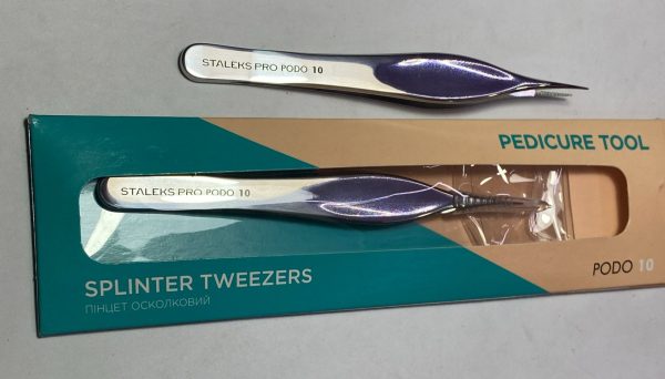 Staleks  pedicure tool splinter tweezers 10