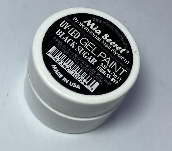 Gel paint black shugar Mia Secret 5g