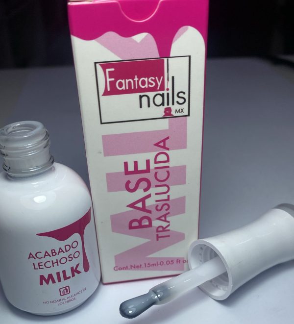 Milk acabado lechoso base traslucida Fantasy 15ml