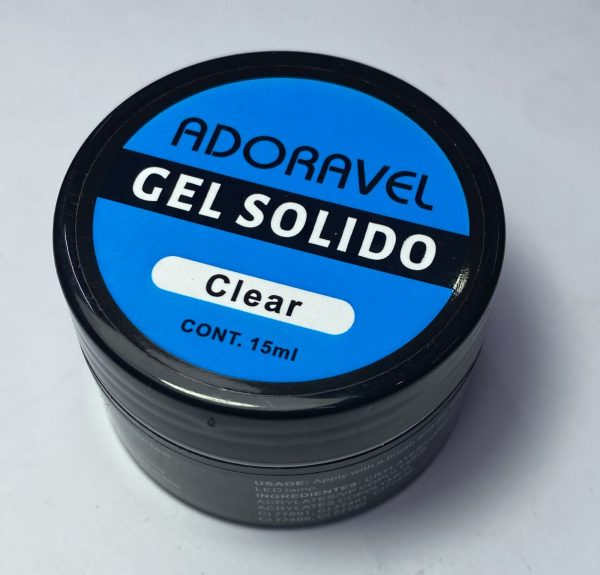Gel sólido clear Adorabel 15ml
