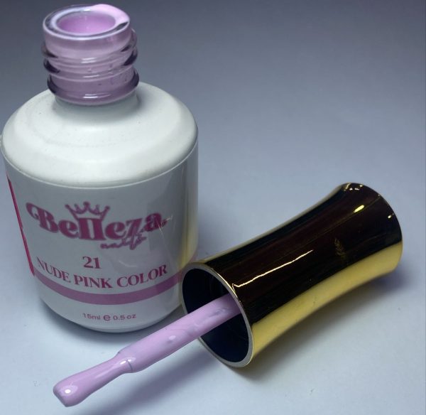 Nude pink color #21 Belleza 15ml