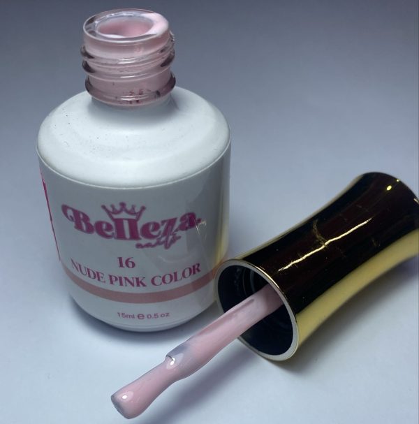 Nude pink color #16 Belleza 15ml