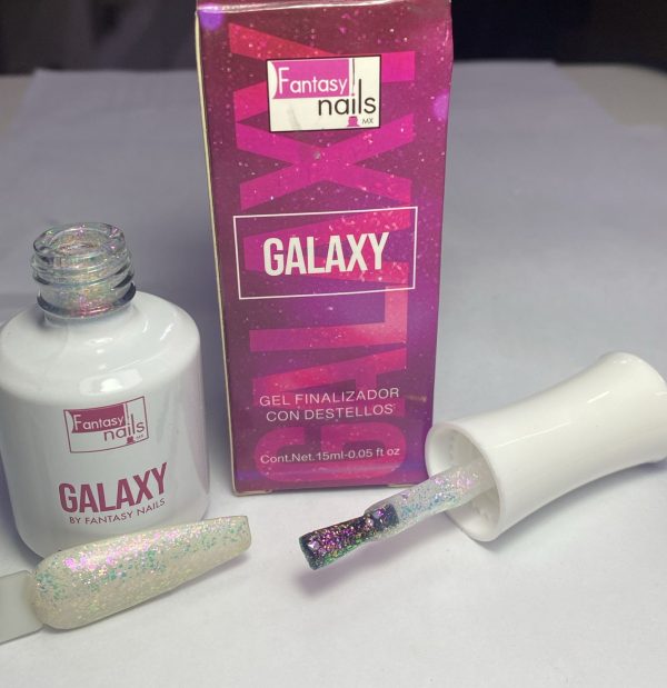 Gel Finalizador con destellos Galaxy, Fantasy 15ml