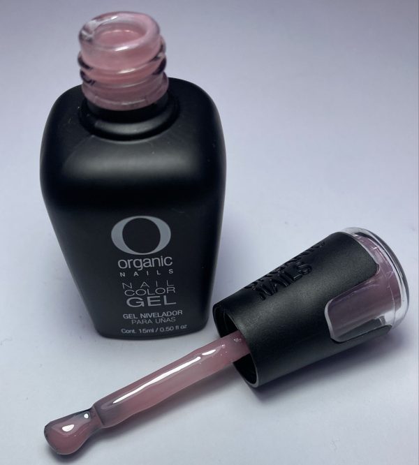 Nail color gel rubber pink Organic 15ml