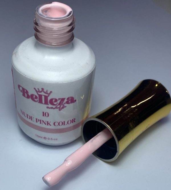 Nude pink color #10 Belleza 15ml