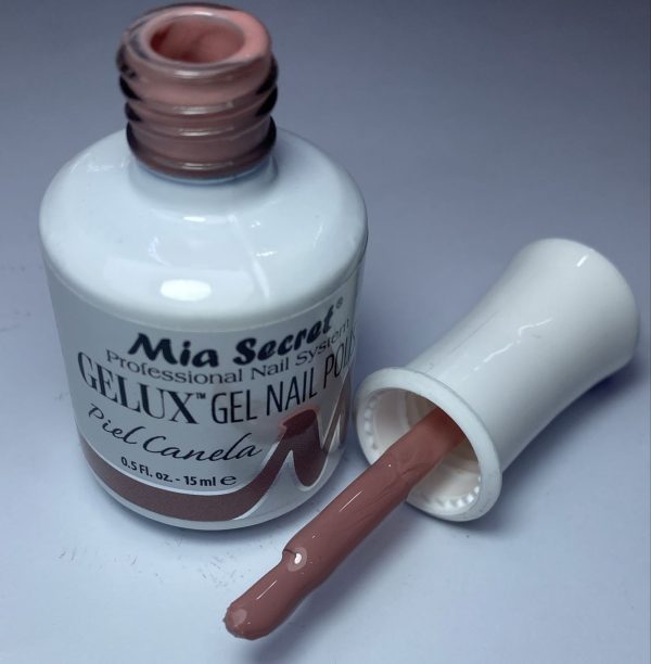 Gelux gel nail polish piel canela Mia Secret 15ml