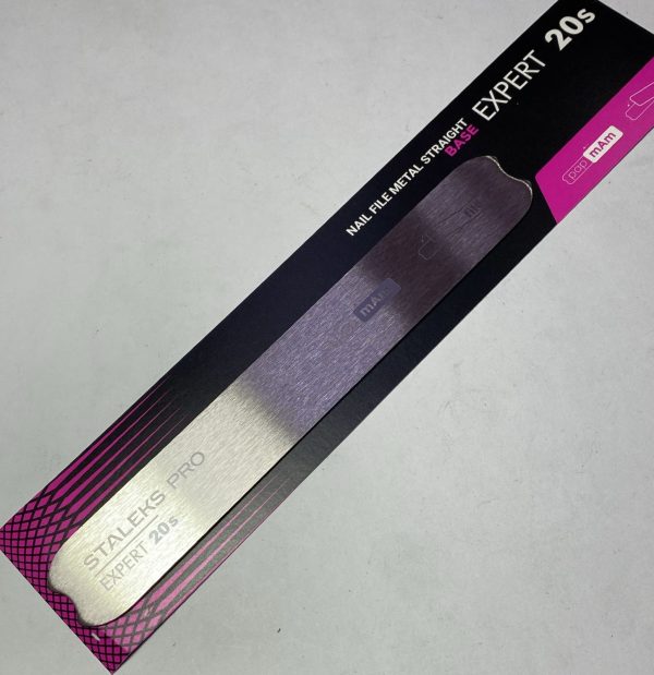 Staleks nail file metal straight base 20