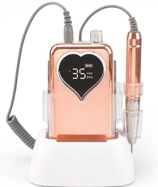 Dril Metallic Rose Gold  con base