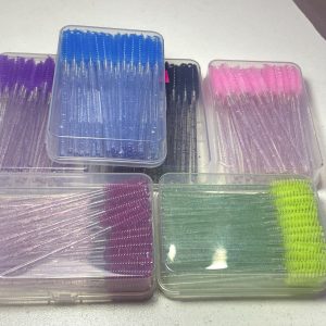 Cepillos desechables para cejas y pestañas