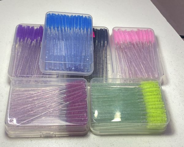 Cepillos desechables para cejas y pestañas