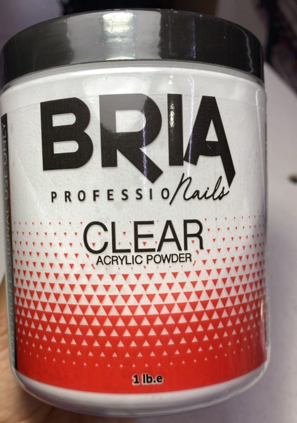 Acrílico clear Bria 1 libra