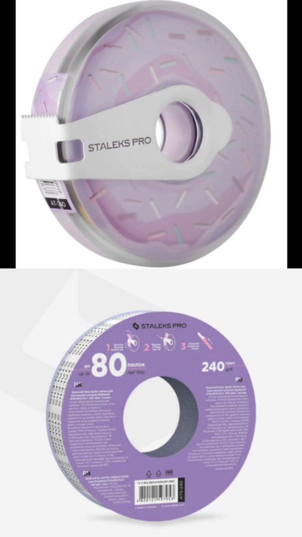 Lima Staleks Pro Expert con dispensador 240 grit