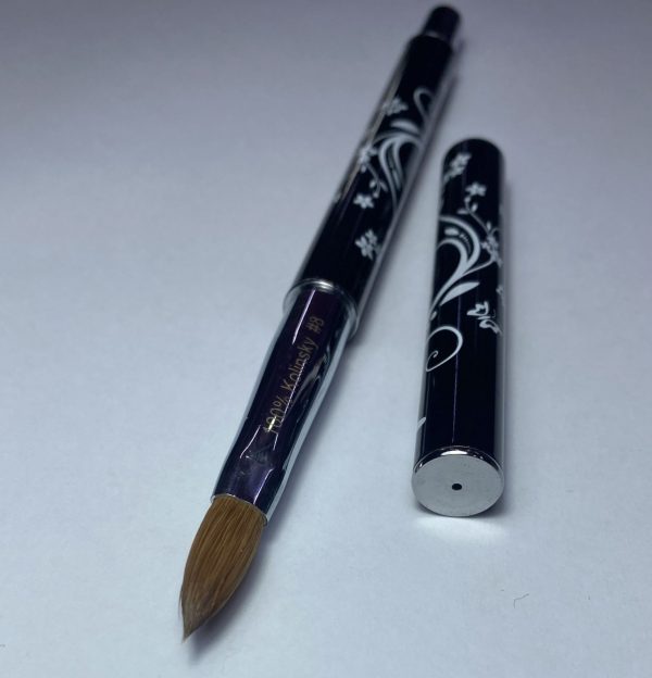 Pincel #8 kolinsky negro Belleza Nails
