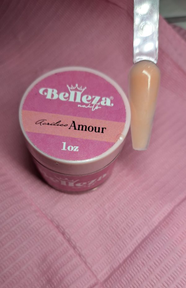 Acrílico amour Belleza Nails 1 onza