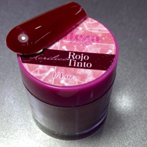 Acrílico Rojo Tinto Belleza 1/4 onza