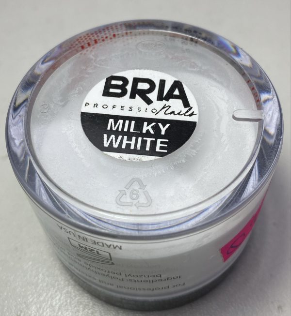 Acrílico milky white Bria Nails 2 onzas