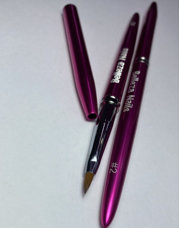 Pincel #2 fucsia Belleza Nails