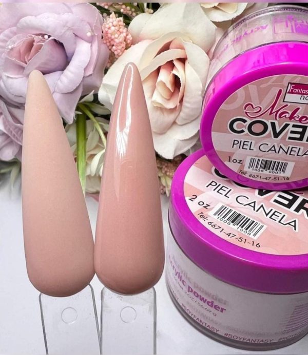 Acrílico make cover piel canela Fantasy Nails 2 onzas