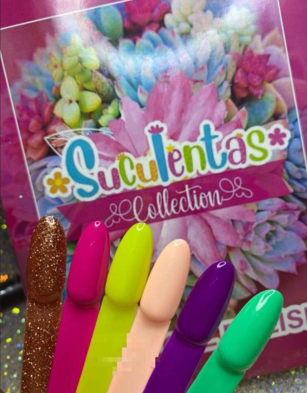 Colección Gel Polish Suculentas Gelly