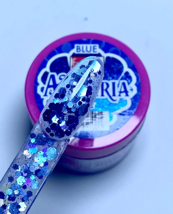 Acrílico acuaria blue Fantasy Nails 1 onza