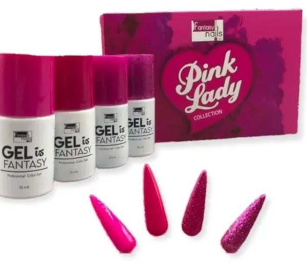 Colección Gel is Pink Lady Fantasy Nails