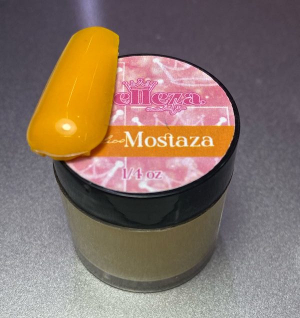 Acrílico Mostaza Belleza 1/4 onza