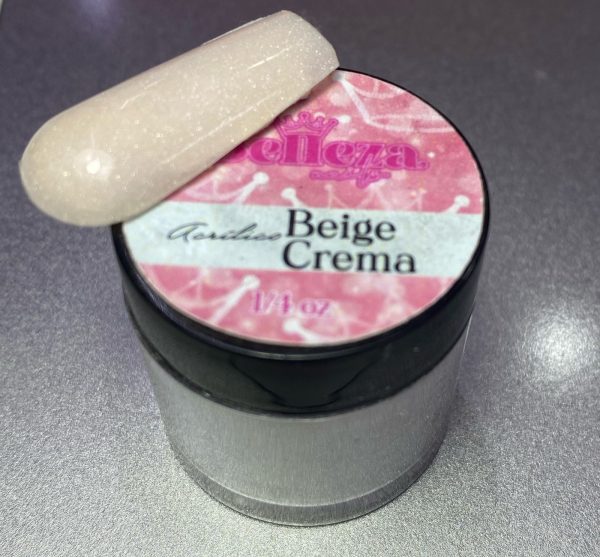 Acrílico Beige Crema Belleza 1/4 onza