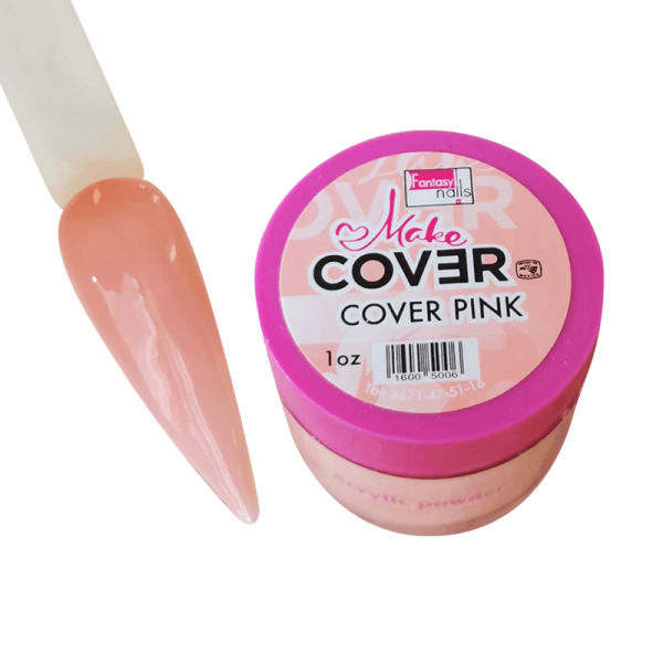 Acrílico make cover pink Fantasy Nails 1 onza