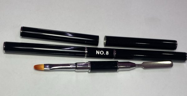 Pincel para acry gel #8 negro
