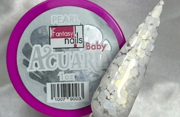 Acrílico acuaria pearl Fantasy Nails 1 onza