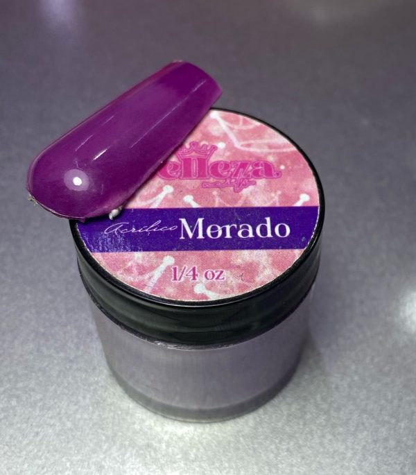 Acrílico Morado Belleza 1/4 onza