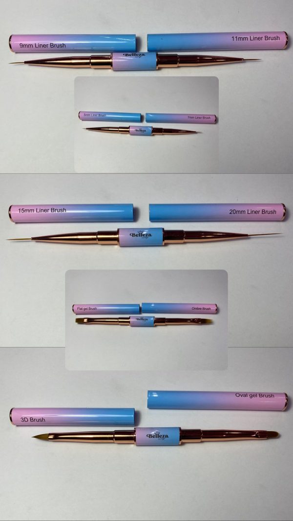 Kit de pinceles Belleza Nails
