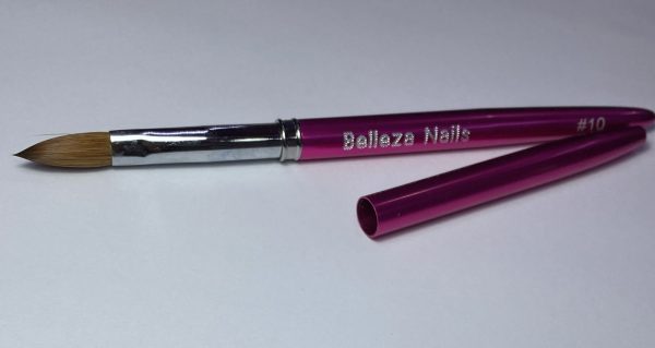 Pincel #10 fucsia Belleza Nails