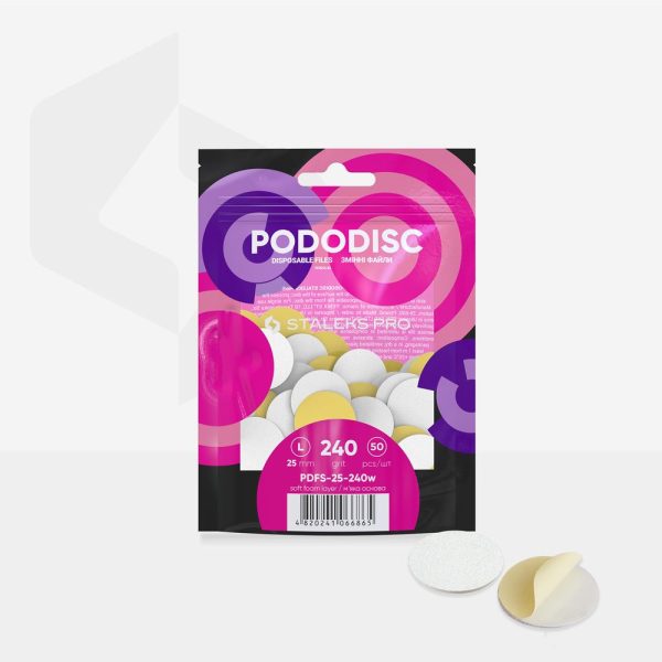 Staleks 240 grit, 50 piezas