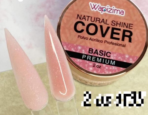 Acrílico cover natural shine Wapizima 2 onzas