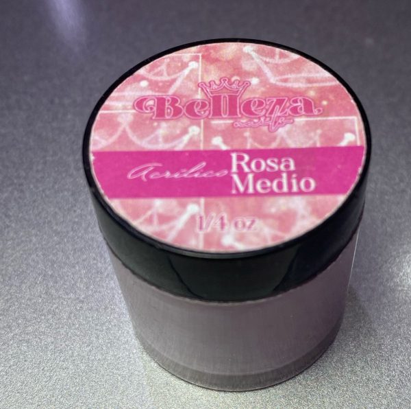 Acrílico Rosa Medio Belleza 1/4 onza