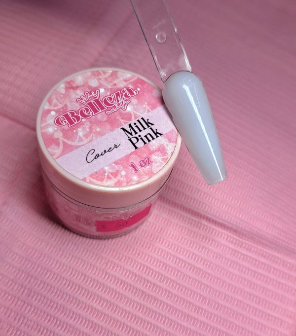 Acrílico cover milk pink Belleza Nails 1 onza