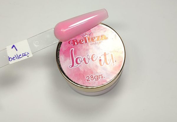 Acrílico love it #1 Belleza Nails 28grs