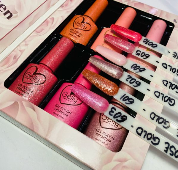 Colección Gel Polish Rose Gold Gelly