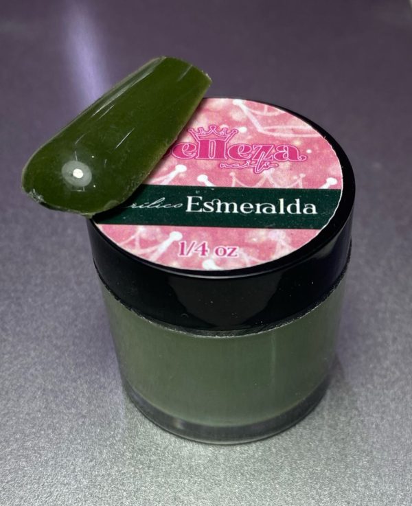 Acrílico Esmeralda Belleza 1/4 onza