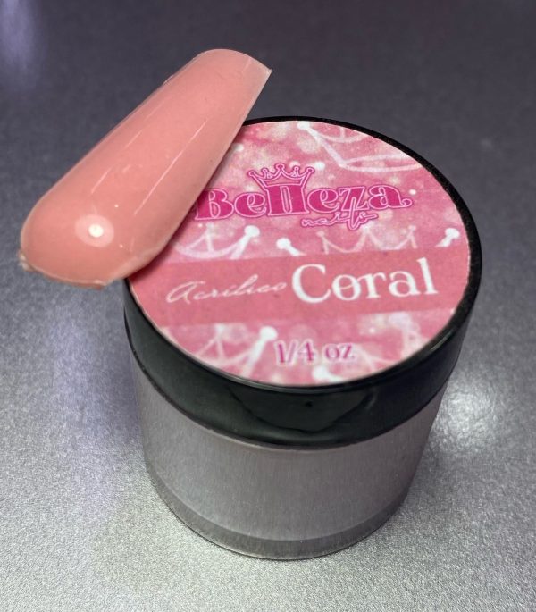 Acrílico Coral Belleza 1/4 onza