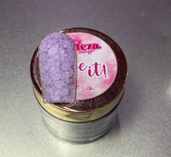 Acrílico Glitter #13 Love it Belleza 1/4 onza