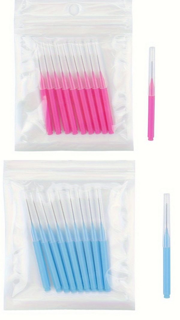 Paquetito de aplicadores de microcepillos para extensiones de pestañas