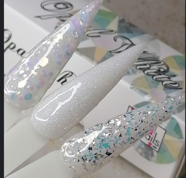 Colección Opal White Fantasy Nails