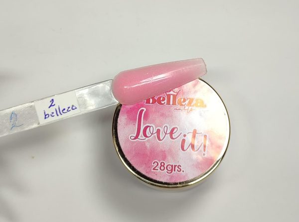 Acrílico love it #2 Belleza Nails 28grs