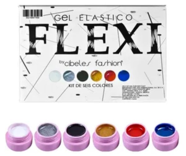 Kit de Gel Elástico Flexi Cibeles Fashion